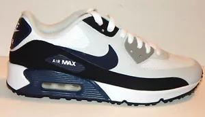 Nike Herren Air Max 90 Golfschuhe Stollen DX5999-140 Größe 11,5 weiß/Collegiate Navy - Bild 1 von 8
