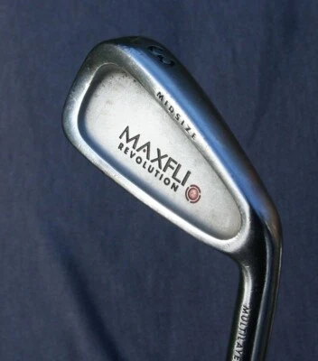 Eixo de aço forjado Maxfli Revolution multicamadas tamanho médio 3 ferro ouro S300 - Imagem 1 de 3