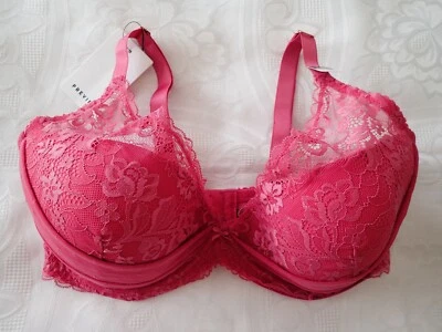 PREVIEW By Target, Plunge Bra in Size 36E, Colour in Pink - Image 1 of 2
