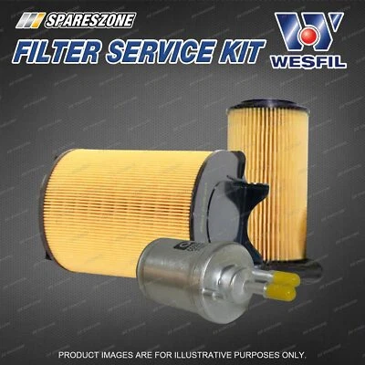 Oil Air Fuel Filter Kit for Audi A3 8P 2.0L FSi Petrol 2004 - 2006 - image 1 of 2