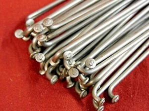 Vintage Anfang 70er Jahre Sacchetti "S" Marke Stahlspeichen 36 x 305 x 1,8 mm 15 Gauge - Bild 1 von 4