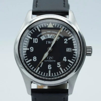 IWC FLIEGERUHR SPITFIRE UTC HERREN UHR 39MM 3251 VINTAGE STAHL TOP ZUSTAND - Bild 1 von 4