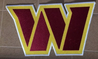 Embroidered Washington Commanders  5.75 x 10"  Back Patch - Image 1 of 2