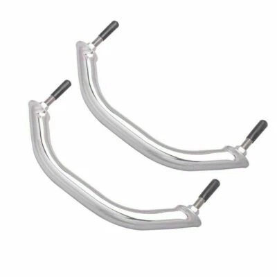 2x Acero Inoxidable 8-1/3" Ovalado Mango de Agarre Seguro para Barco/Puerta/Baño/Camión RV  Foto 1 de 4