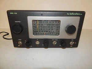 HALLICRAFTERS CO MODEL S-53A HAM RADIO SHORT WAVE RECEIVER (CZU42) - Zdjęcie 1 z 13