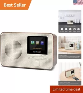 Radio por Internet WiFi Portátil IR1, Radio Digital FM, Altavoz Bluetooth, Doble Alarma... - Imagen 1 de 10