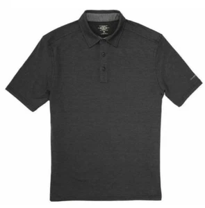 Herren Poloshirt Soft Feel, Sunblocker UPF 50, mittelgrau G H Bass & Co Neu - Bild 1 von 6