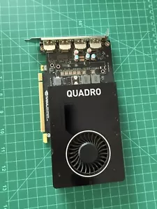 NVIDIA Quadro P2200 5GB GDDR5X 4x DisplayPort Graphics Card Dell PX8M5 - Picture 1 of 4