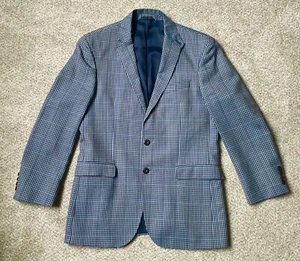 Nice Mens Hugo Boss Rhett 2 Extra Slim Sport Coat Blazer 38R Wool Polyamid Linen - Picture 1 of 6
