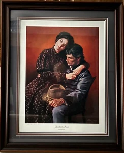 Classic Don Stivers Print “Plans For The Future" 735/1000 Signed Matted & Framed - Picture 1 of 6