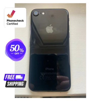 Apple iPhone 7 Jet Black/Rose Gold -32GB 128GB- Unlocked Verizon Tmobile 4G iOS - Image 1 of 4