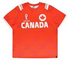 Licensed Team Canada FIFA World Cup 2022 soccer jerseys, new w/tags, Men's XXL