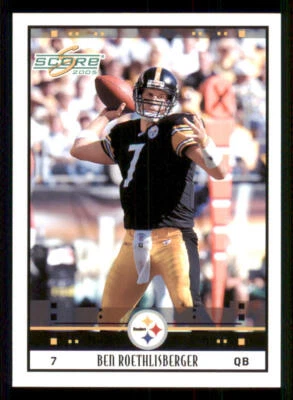 2005 Score #225 Ben Roethlisberger - Image 1 of 2