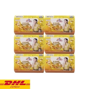 6x K. Brothers Tamarind Turmeric Honey Soap Bar Brightening Skin Face Body 100 g - Picture 1 of 5