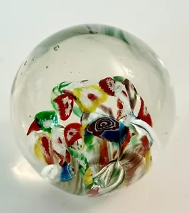 "Pisapapeles de vidrio para paredes floral varios colores hecho en Japón 2,75""" - Imagen 1 de 7