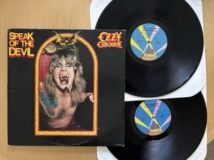 OZZY OSBOURNE SPEAK OF THE DEVIL 2LP ORIG 1982 LP METAL VG+/VG - Picture 1 of 3