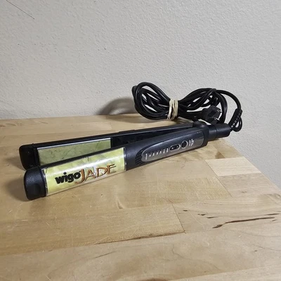 Wigo Jade Europe Hair Straightener Flat Iron 1" 6 Temp WG5318 Tested Working  - Image 1 of 4