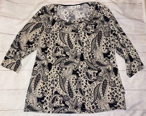 Women’s 14/16W Cato 3/4 Sleeve Blouse - Picture 1 of 2