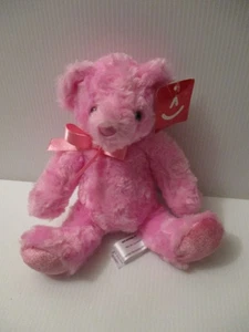 NWT Aurora “Rainbow Bears” Pink Teddy Bear 9” Plush Toy NEW - Picture 1 of 4