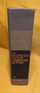 The Interpreter’s One-Volume Commentary on the Bible, indexed, 1971 Hardcover - Imagen 1 de 14