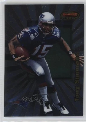 1998 Bowman's Best Tony Simmons #117 Rookie RC - Image 1 of 2