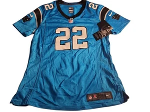 CAROLINA PANTHERS Christian McCaffrey NIKE NFL Football Jersey WOMEN’S Medium - Picture 1 of 4