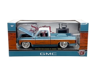 M2  Square Body  1976 GMC Sierra Grande 15 Custom 1/24 Faux Wood - Image 1 of 4