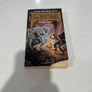 Greyhawk Adventures Saga of Old City Gary Gygax Taschenbuch 1985 TSR 1. Auflage Lesen - Bild 1 von 10