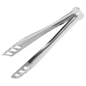 Pinzas de acero inoxidable para alimentos para cocina cocina barbacoa uso buffet - Imagen 1 de 12