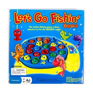 Pressman Boardgame Let's Go Fishin' Game (2013 Ed) Box VG/EX - Picture 1 of 1