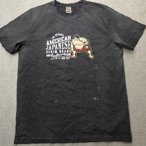 PRPS Shirt XL Gray 100% Cotton Sumo Fighter Made in Portugal NEW READ - Picture 1 of 11