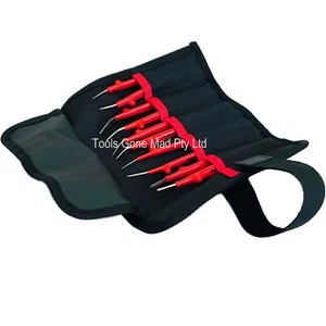 Knipex 5pc Electricians 1000V ESD Insulated Universal Tweezers Set Roll 92 00 04 - Bild 1 von 2