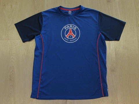 PARIS Saint Germain ~ Men's Dark Blue Short Sleeve Soccer Jersey Shirt ~ XL Cover