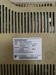 Yaskawa Servo Driver SGD-02AHY500 SGD02AHY500 generalüberholt 2-5 Tage Lieferung - Bild 1 von 2