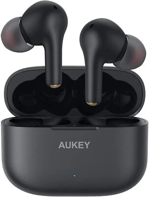 AUKEY True Auriculares Inalámbricos, Bluetooth 5 con AptX Deep Bass, CVC 8.0 Reducción de Ruido Foto 1 de 4