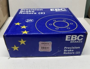 Frenos EBC GD1574 - Rotores de freno de disco delanteros, 2 ruedas, *LEER DESCRIPCIÓN* - Imagen 1 de 9
