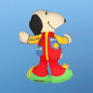 Muñeca vintage 1968 Learn to Dress Snoopy Teach Me Snoopy peluche 14" - Imagen 1 de 6