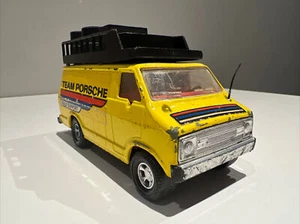 Matchbox SuperKings Dodge Van Team Porsche Rally Support 1979 USED - Picture 1 of 9