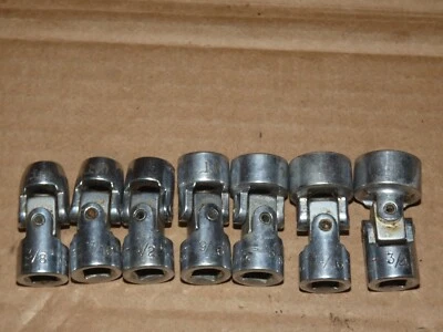 Craftsman USA =V= Series 3/8 Drive Swivel Flex SAE Socket Set 3/8" to 3/4" - Image 1 of 4