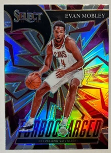 2021-22 Panini Select Basketball #10 Evan Mobley Turbocharged RC Rookie Silver - Bild 1 von 2