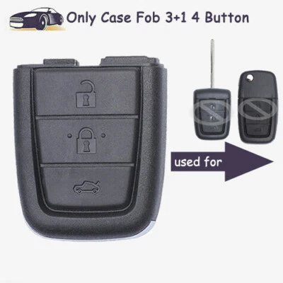 Remote Key Case Shell Fob 3+1 4 Button for Pontiac G8 for Chevrolet Caprice - Image 1 of 3