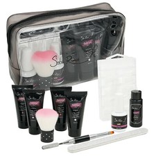 Poligel Kit Ricostruzione Unghie Completo Decorazioni Professionale Costruttore