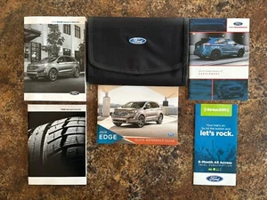 Ford Edge ST 2019 manual del propietario con navegación y estuche con suplementos - #S-T-U-V-W - Imagen 1 de 17
