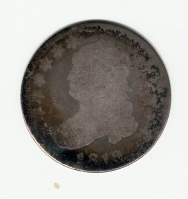 Cuarto busto tapado 1819 (grande 9) - ¡Menos de 144.000 acuñado!! Foto 1 de 2