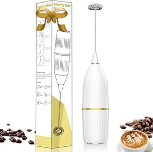 Milk Frother Handheld,Mini Drink Mixer and Coffee Blender Frother for Coffee Bar - Picture 1 of 7