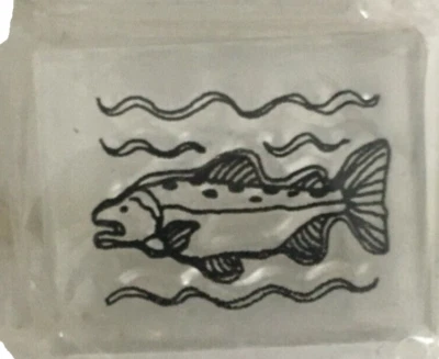 Provo Craft Clear Impressions Acrylic Stamp Tropical Fish Animal Nature Swimming - Image 1 of 3