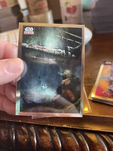 2023 Topps Star Wars Galaxia Cromada #77 Haz o no Yoda - Imagen 1 de 2
