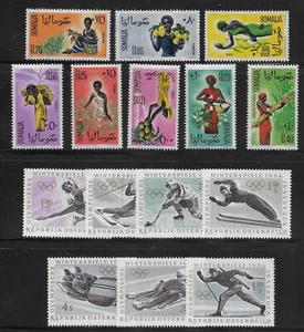 Estampillas como nuevas de diferentes países 1961-4 MNH-VF # Y.T.  Lote  - Imagen 1 de 1