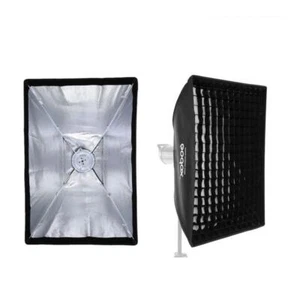 Godox Softbox 80x120cm con griglia attacco bowens apertura rapida ad ombrello - Imagen 1 de 5