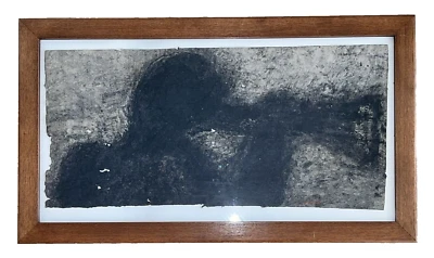 French Michel Haas Expressionist Modern Mixed Media Prov. Holly Solomon Gallery - Image 1 of 4